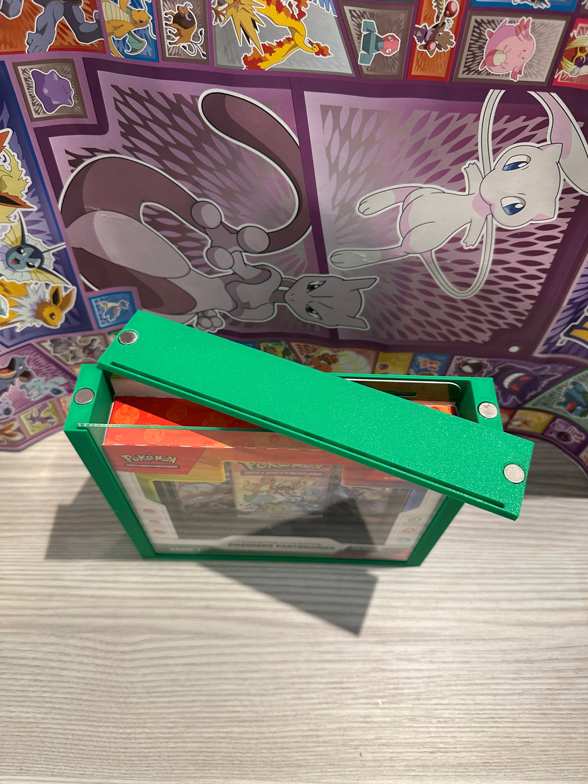 VERTE Boîte de protection — Coffret Pokémon Premiers Partenaires Séries 1, 2 & 3