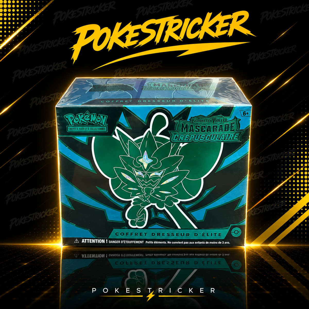Coffret Dresseur d'Élite (ETB) Mascarade Crépusculaire EV06 - Pokémon