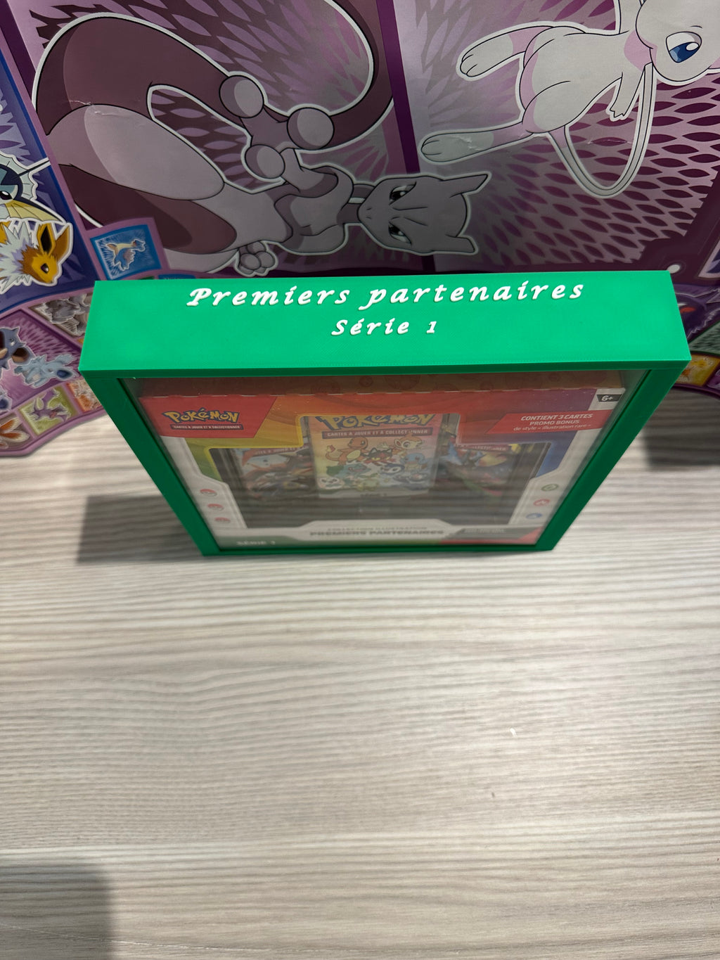 VERTE Boîte de protection — Coffret Pokémon Premiers Partenaires Séries 1, 2 & 3