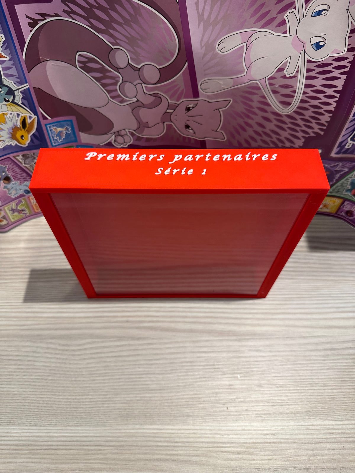 ROUGE Boîte de protection — Coffret Pokémon Premiers Partenaires Séries 1, 2 & 3