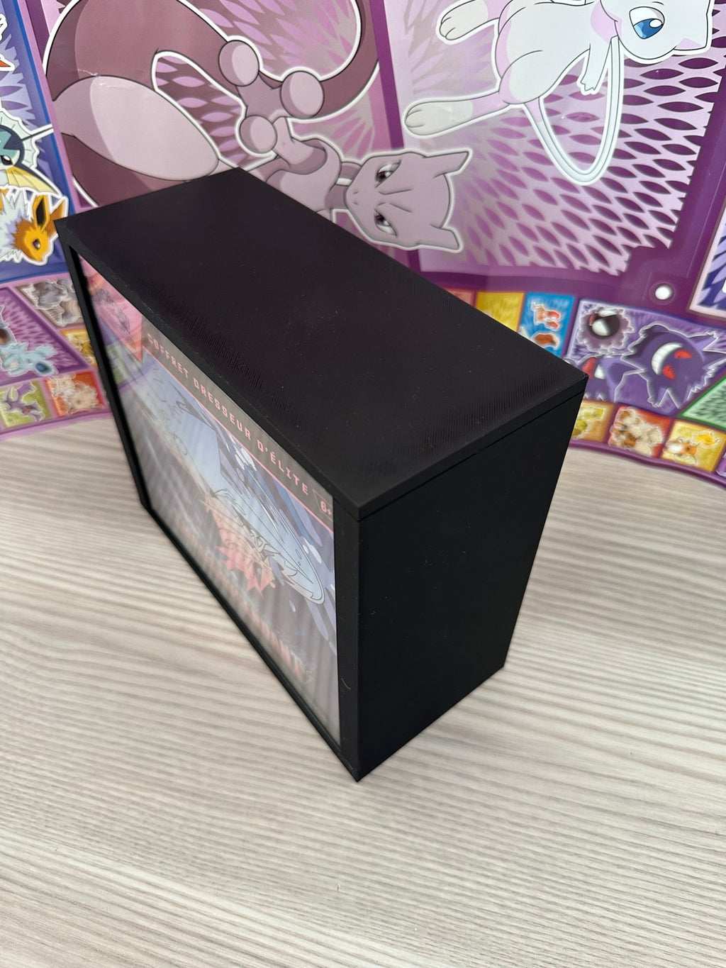 Protection ETB  sans texte - Coffret Dresseur d'Élite Pokémon - Noir