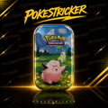 Mini Tin Pokémon Héros Transcendants ME2.5 - Méga-Évolution - Mélodelfe & Germignon