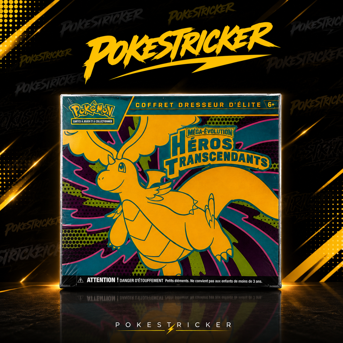Coffret Dresseur d'Élite (ETB) Héros Transcendants ME2.5 - Méga-Évolution - Pokémon