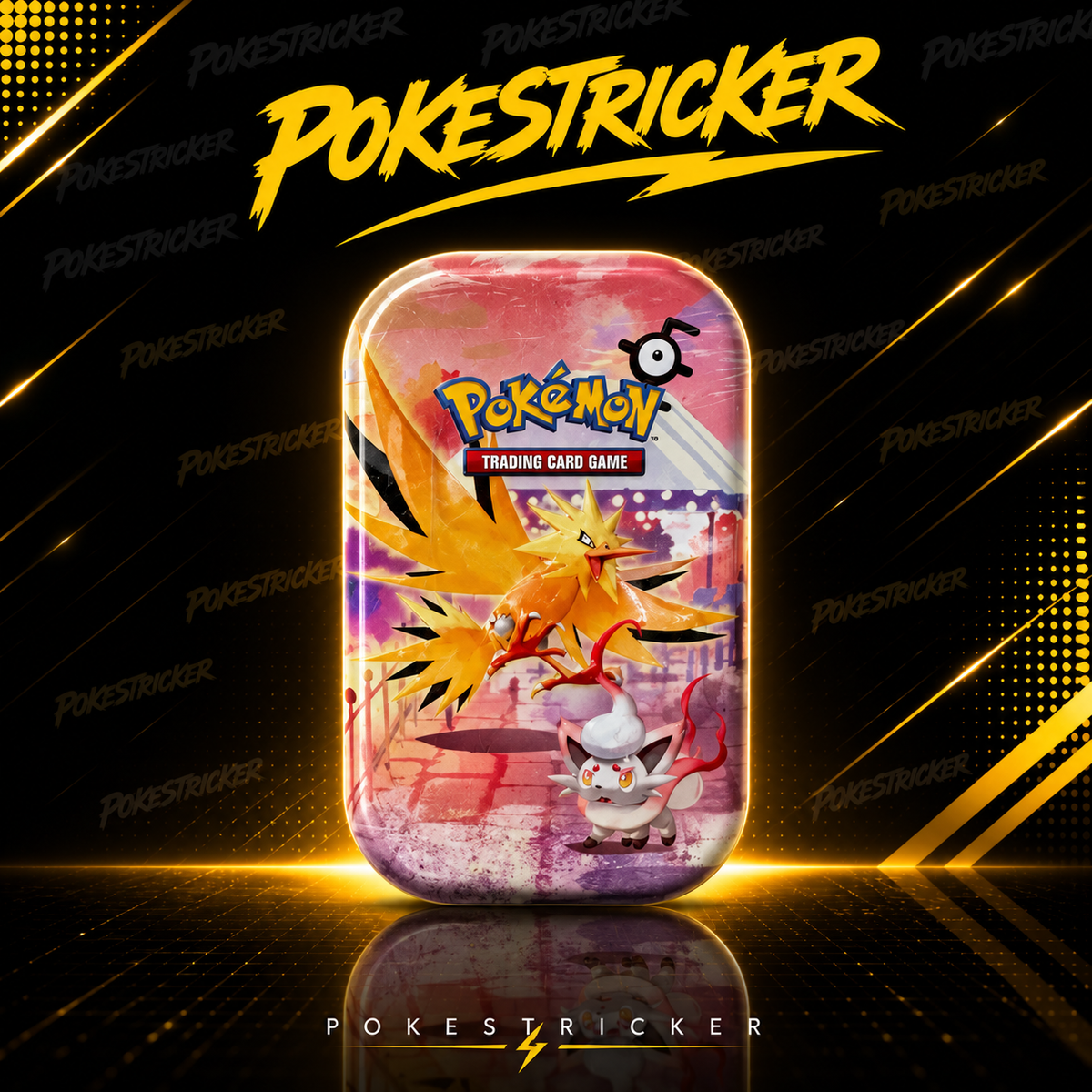 Mini Tin Pokémon 30 Ans - Électhor & Zorua de Hisui (scellé)