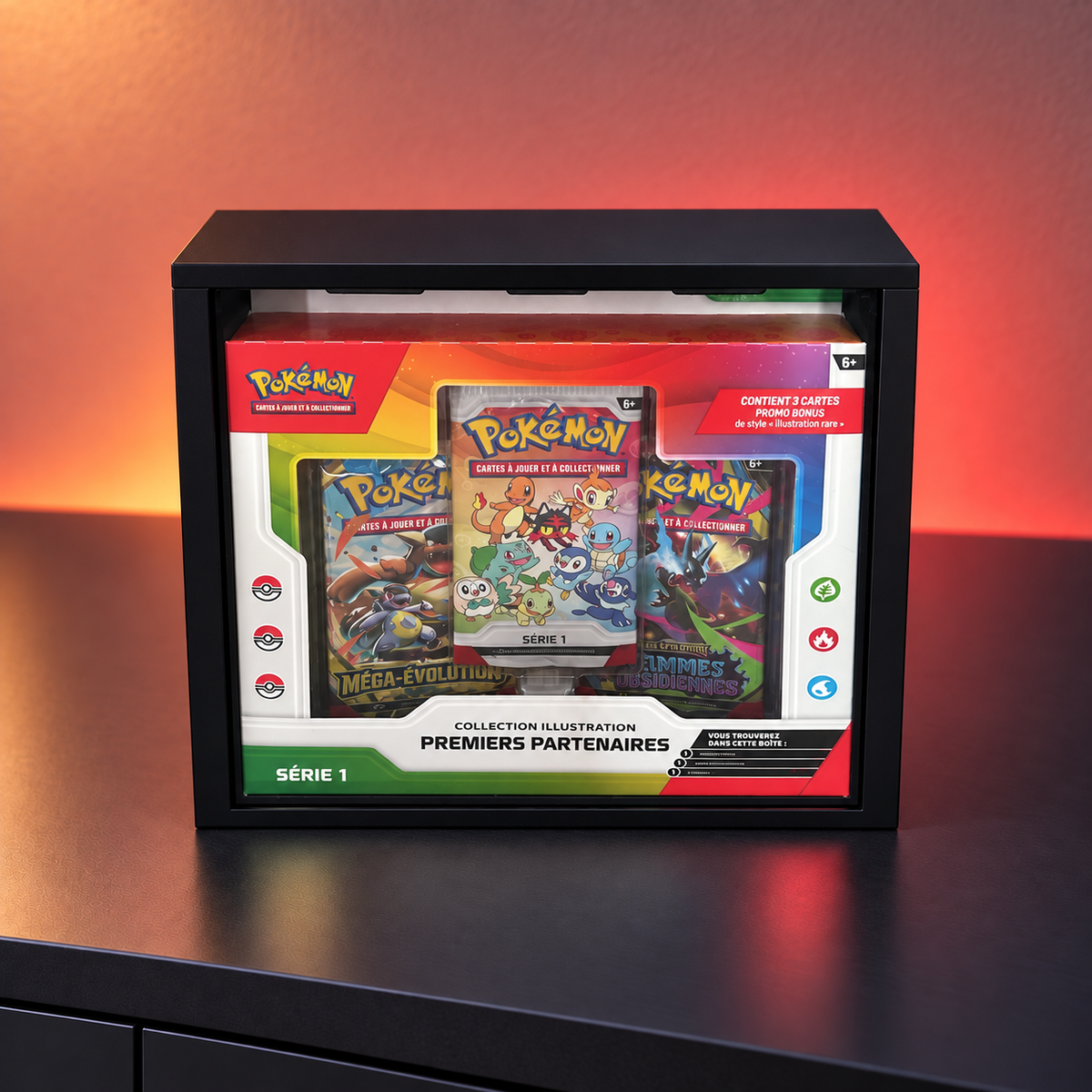 Protection sans texte - Coffret Pokémon Premiers Partenaires série 1/2/3 et coffret Pikachu 30 ans journée Pokémon