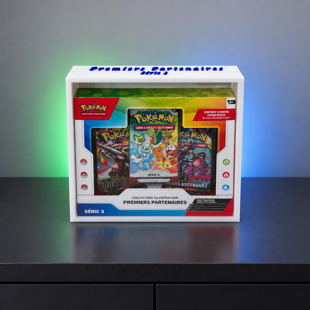 Boîte de protection — Coffret Pokémon Premiers Partenaires Série 3